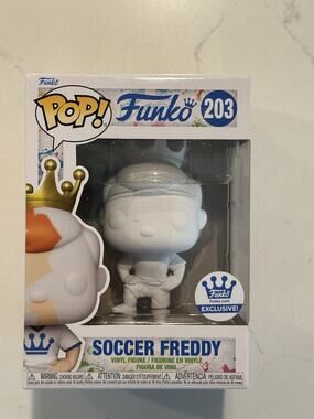 Funko Pop! Soccer Freddy #203 Funko Shop Exclusive DIY New #2